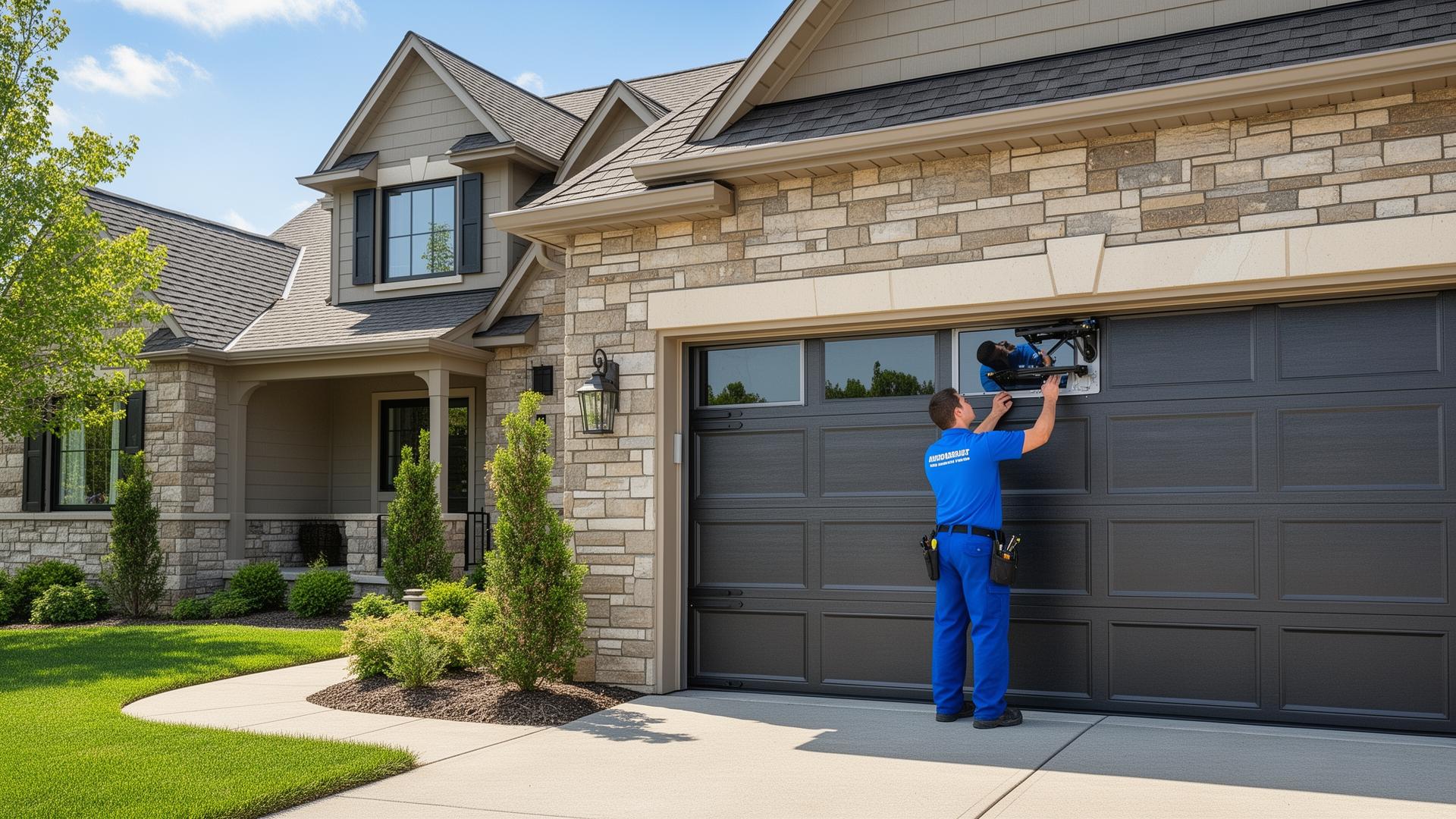Professional garage door installation in Mansfield, TX